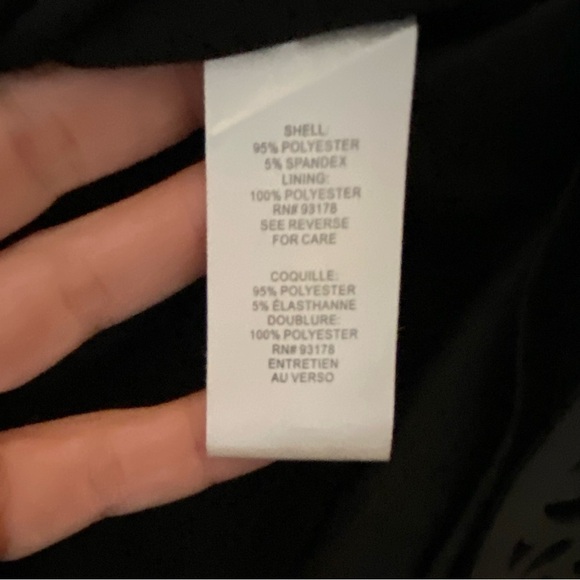 T.Tahari black laser cut scallop trim dress - Picture 10 of 11